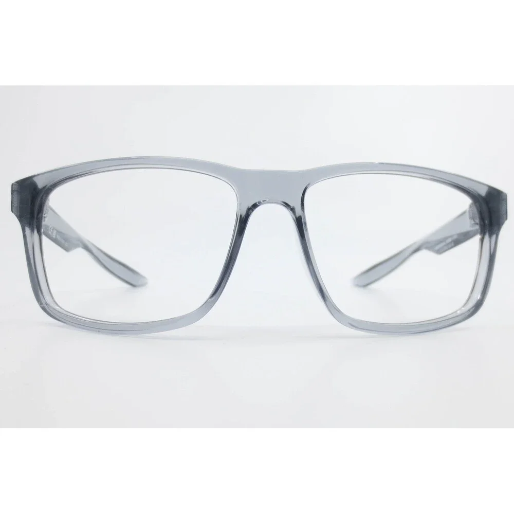 Nike Essential Chaser EV0999 010 Grey Translucent Square Eyewear Frames 59-16